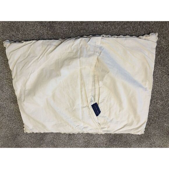 Ethan Allen Cream Ivory Sham Pillow Cover Set Of 2 - Picture 5 of 9